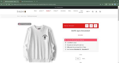 Bape clearance scam